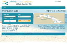 Tablet Screenshot of privatehousescuba.com